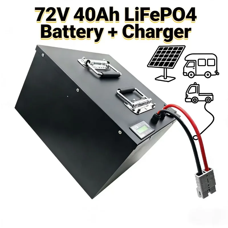72V 40Ah Lifepo4 Battery Pack - 24S 72V 40Ah LiFePO4 Pil Paketi,