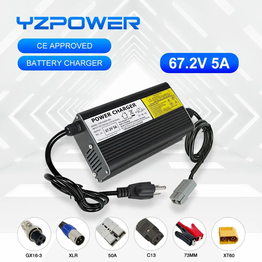 YZPOWER 67.2V 5A Lityum Pil Şa - 84V 20A Smart Charger incelemesi ve fiyatı