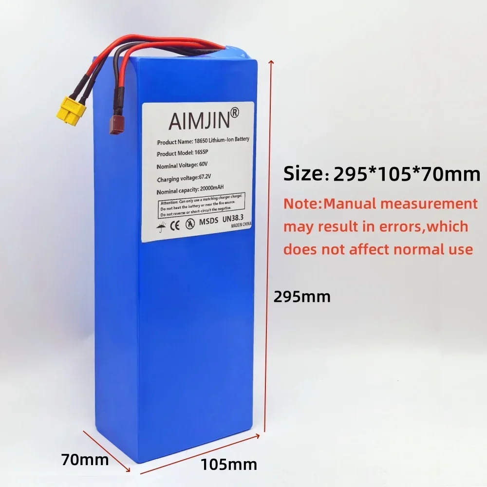 20000mAh 16S5P 60V Li-ion Pil  - 72V 40Ah Lifepo4 Battery Pack incelemesi ve fiyatı