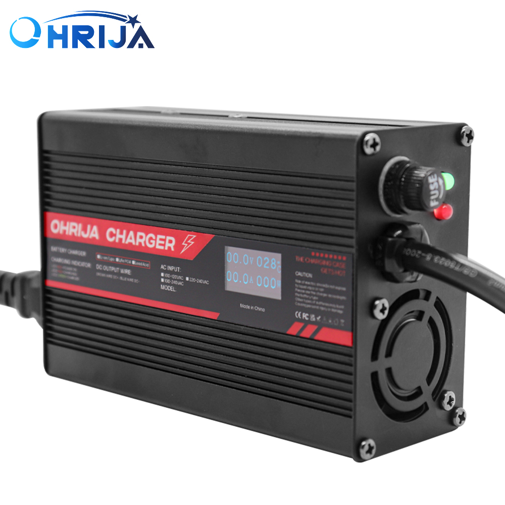 OHRIJA 54.6V 3A şarj akıllı al - 84V 20A Smart Charger incelemesi ve fiyatı